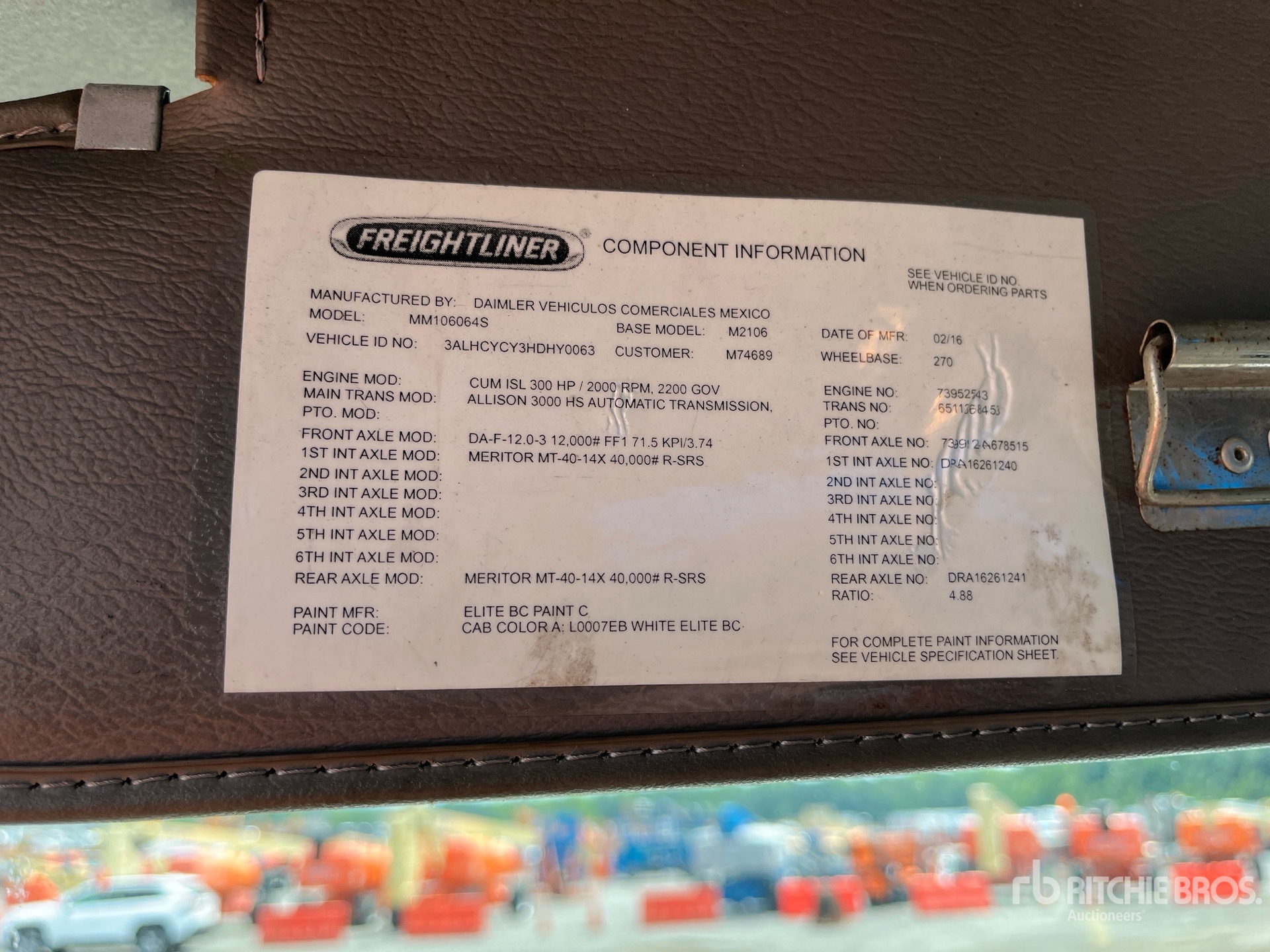2017 Freightliner M2 106