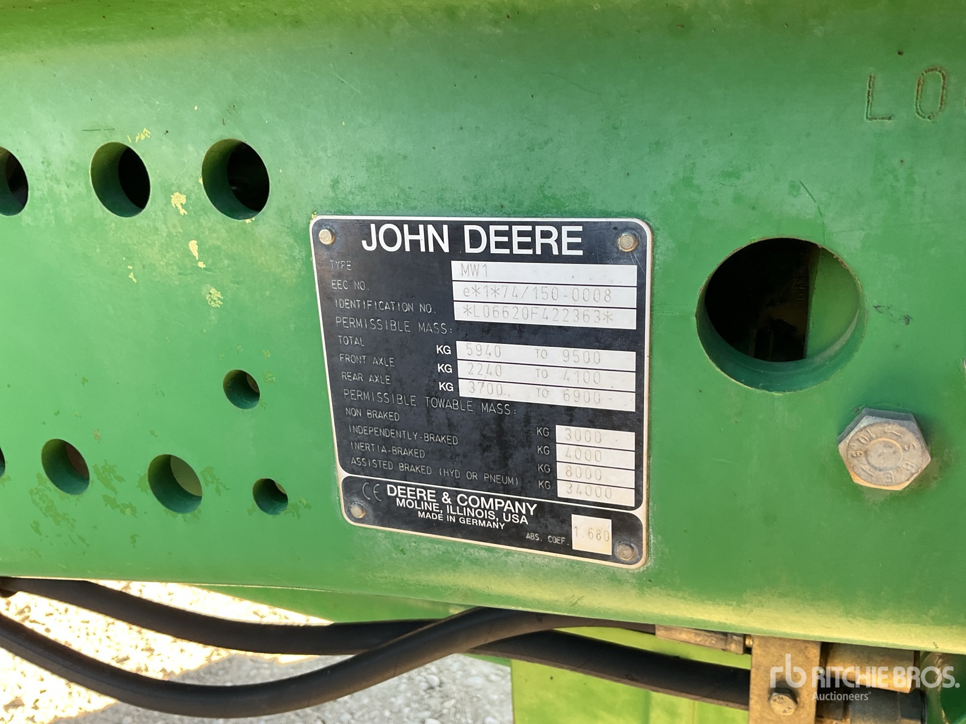 2004 John Deere 6620