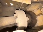 Undercarriage with Left Track Tensioner