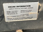 Engine with Emission Label