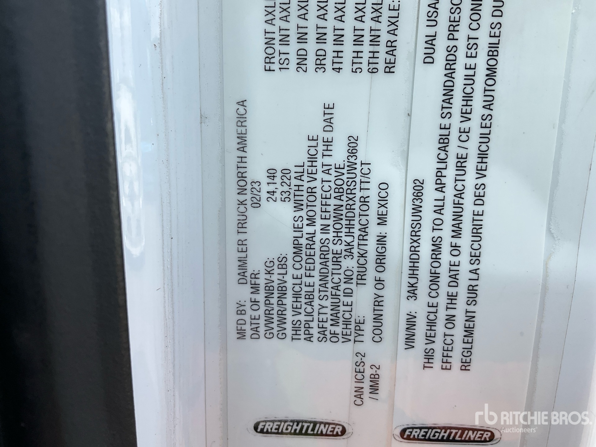 2024 Freightliner CASCADIA 126