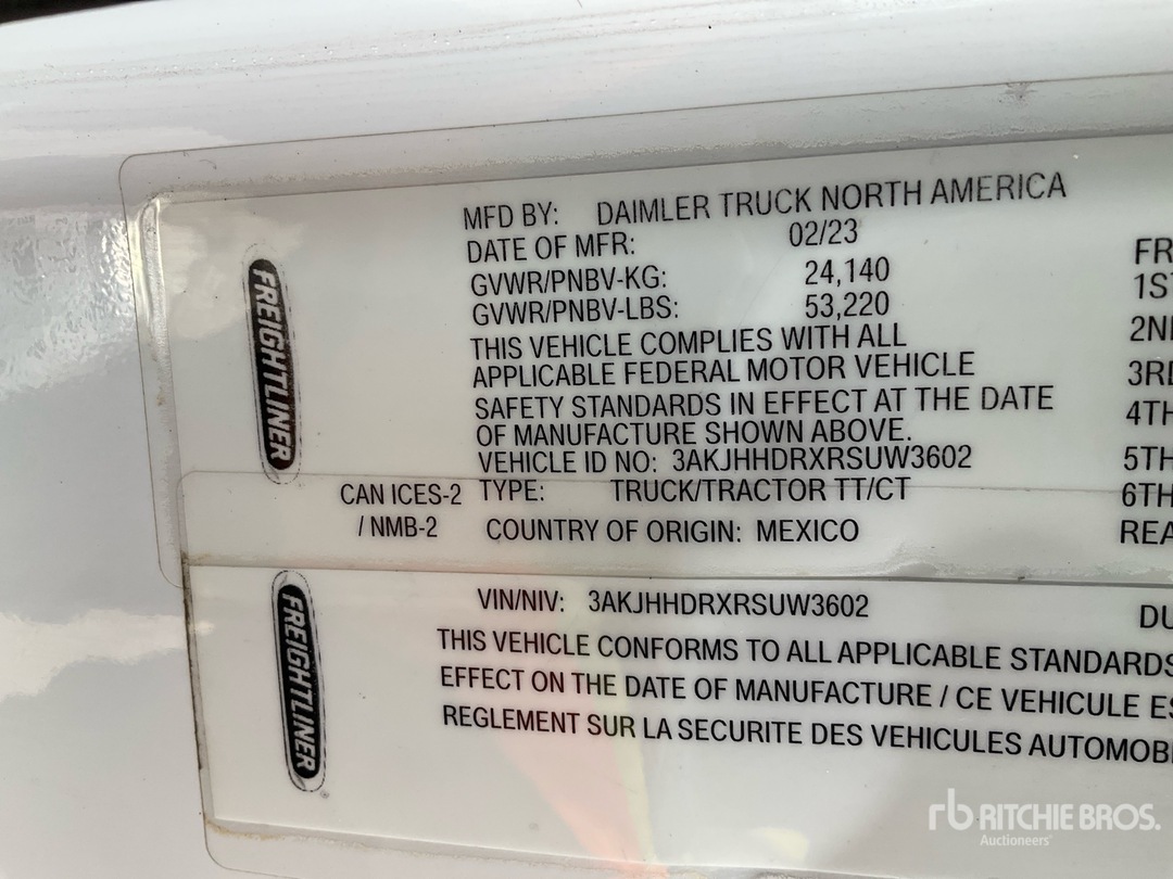 2024 Freightliner CASCADIA 126