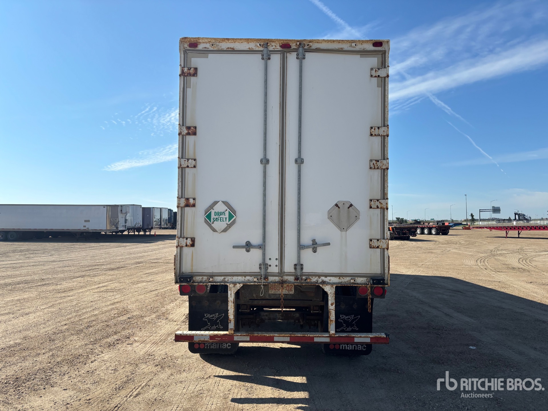 1981 Fruehauf 45 ft x 102 in T/A Storage