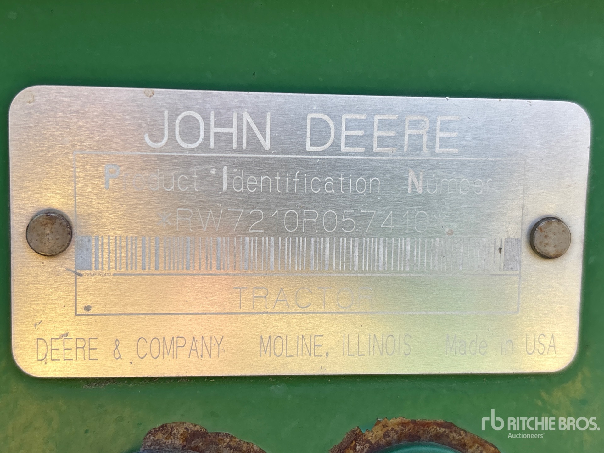 2001 John Deere 7210