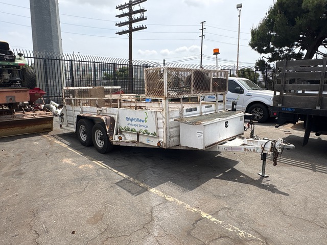 2014 Marksman 14 ft T/A Landscape Trailer