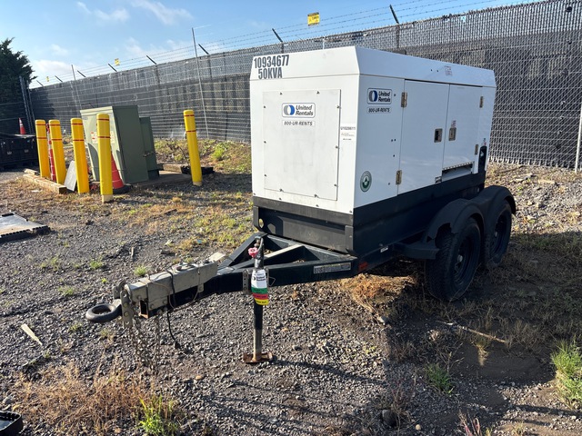 2019 (unverified) Wacker Neuson G50 T4F 38 kW Mobile Generator Set (Inoperable) 2019 (unverified) Wacker Neuson G50 T4F 38 kW Mobile Generator Set (Inoperable)