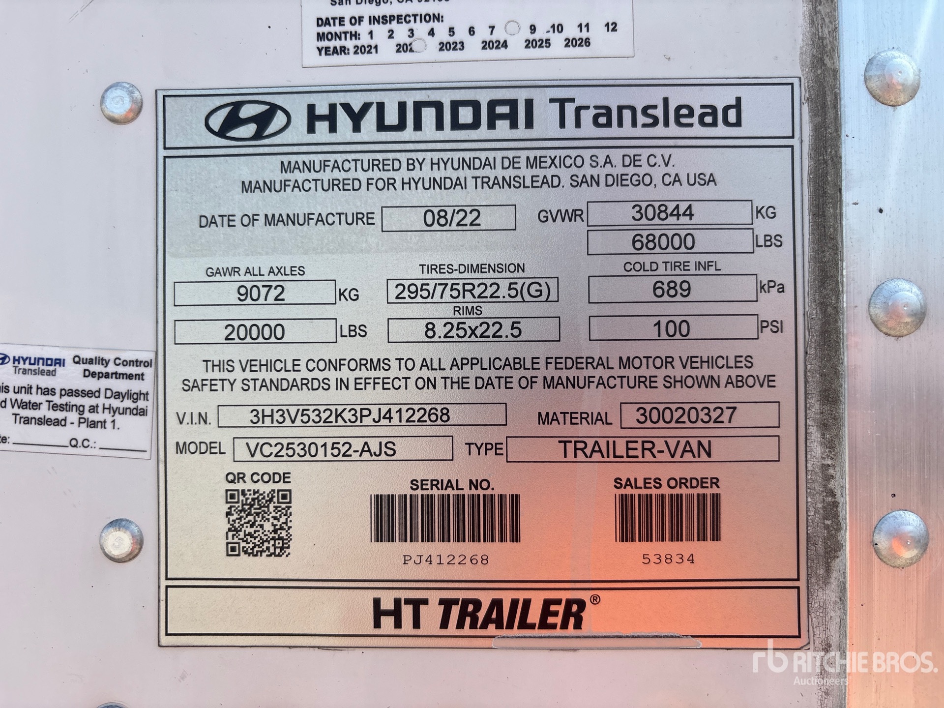 2023 Hyundai VC2530152-AJS