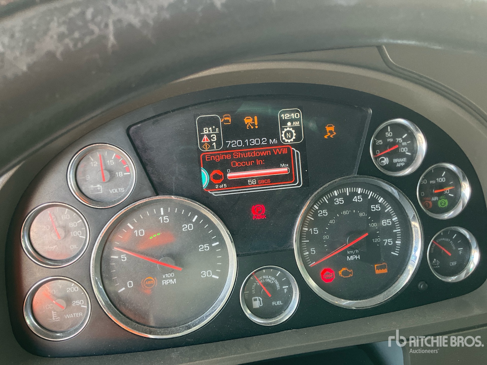 General Appearance with Hour Meter / Odometer