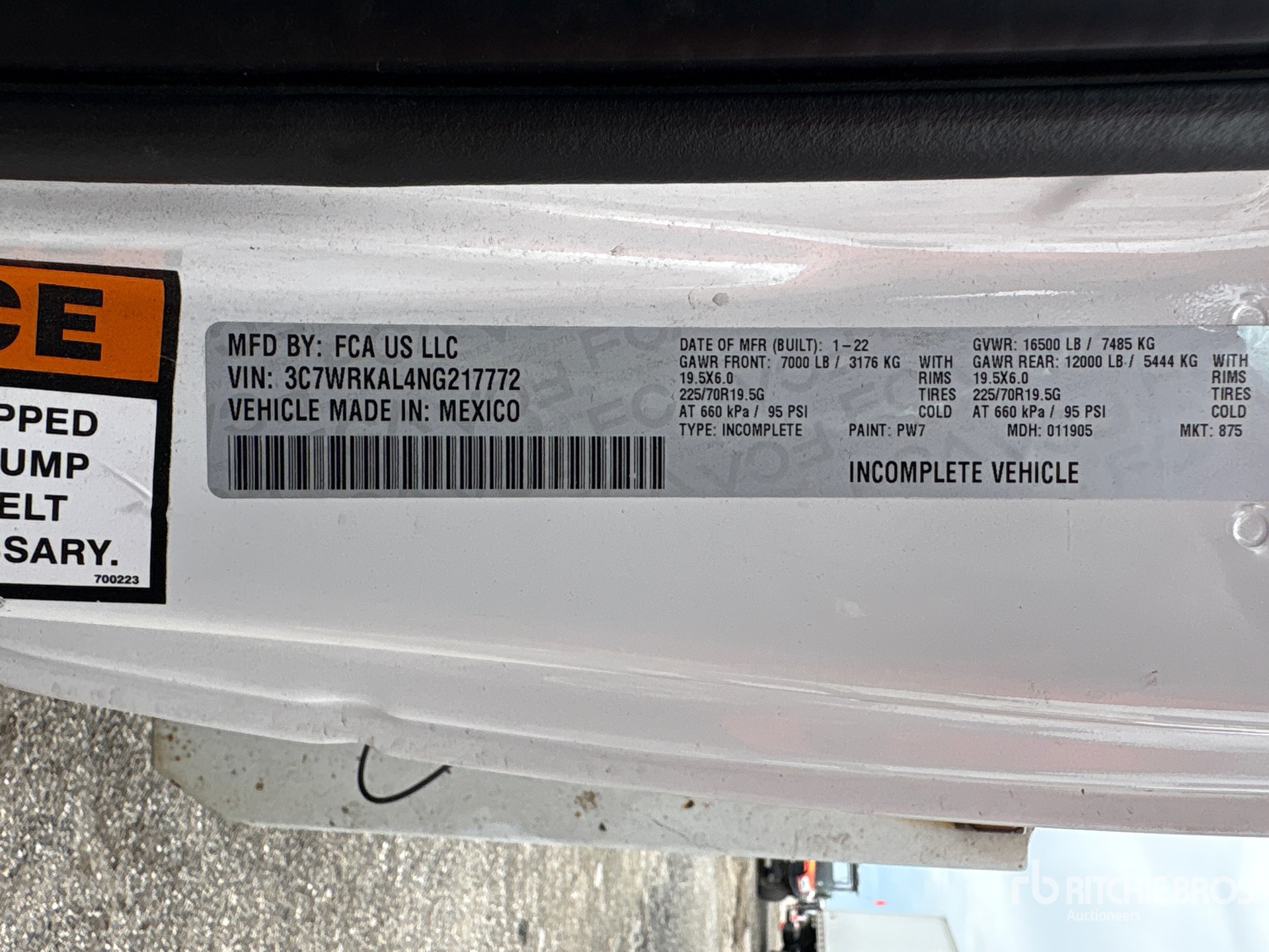 2022 Ram 4500