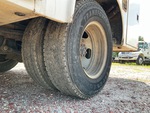 Underbody with Left Rear Drive Tires