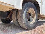 Underbody with Right Rear Drive Tires