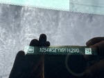 General Appearance with Frame Stamp Serial Number/VIN Photo