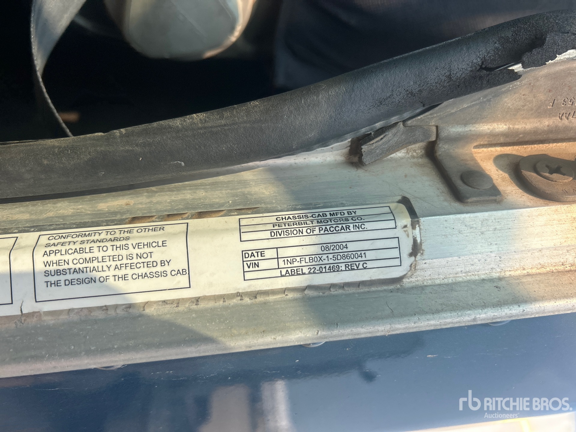 General Appearance with N.º de serie/VIN