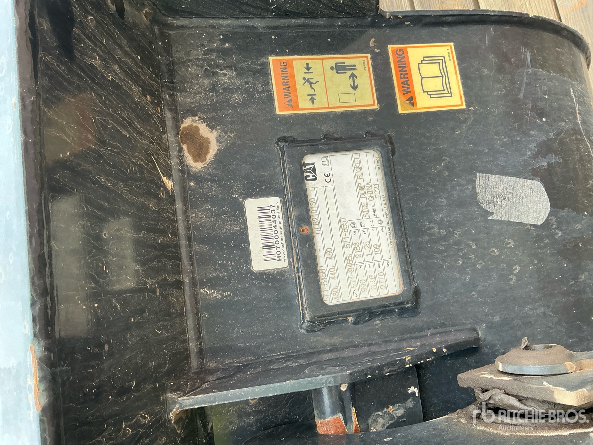 2021 Caterpillar 107 in 0.96 m3 Side Dump - Fits ...