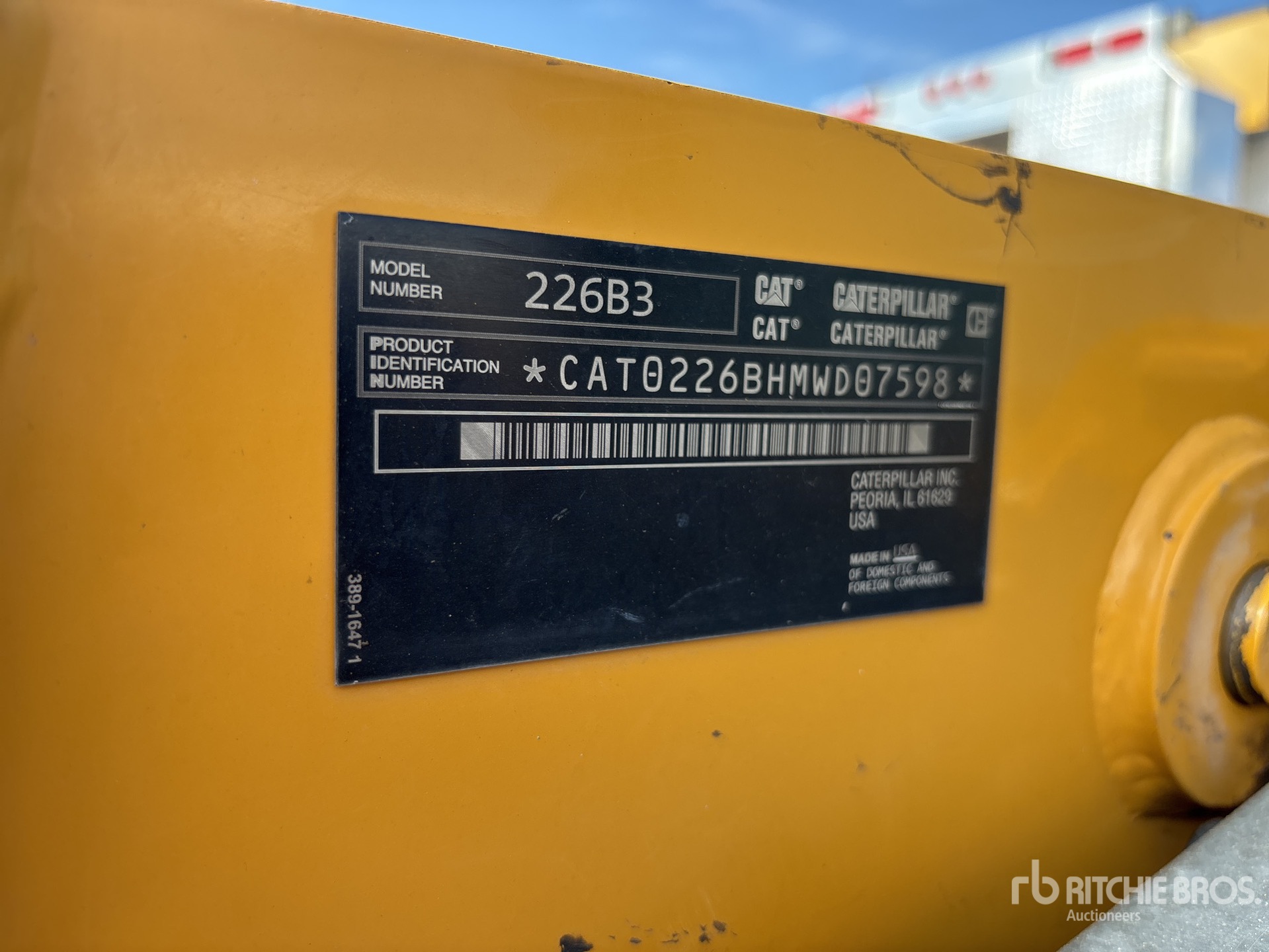 2015 Caterpillar 226B3