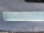 General Appearance with Frame Stamp Serial Number/VIN Photo