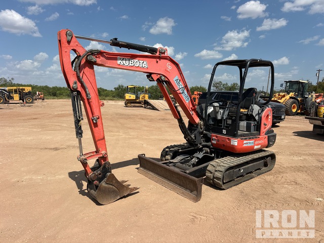 2015 Kubota Kx040-4 Mini Excavator: <6.6t