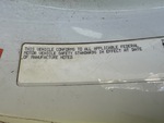 General Appearance with Motor Vehicle Safety Standards Label
