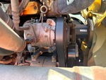 Engine with A/C Compressor