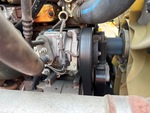 Engine with A/C Compressor