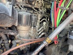 Engine with Air Compressor