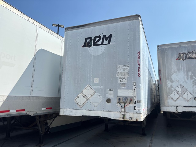 1999 Hyundai VI2480152JSR 48 ft x 102 in T/A Van Trailer