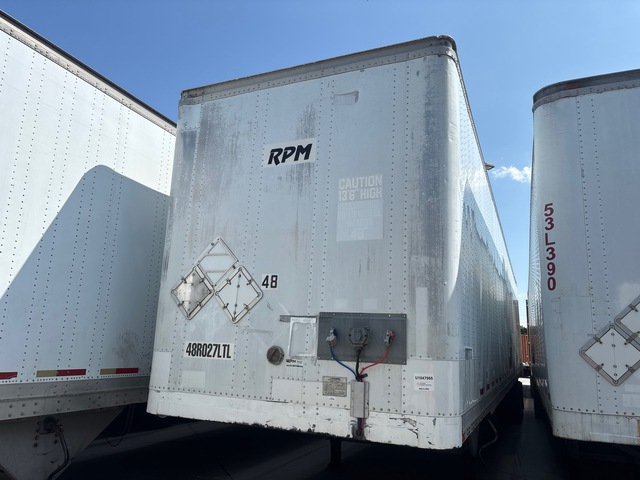 1995 Hyundai HDM-48WH-V4500 48 ft x 102 in T/A Van Trailer