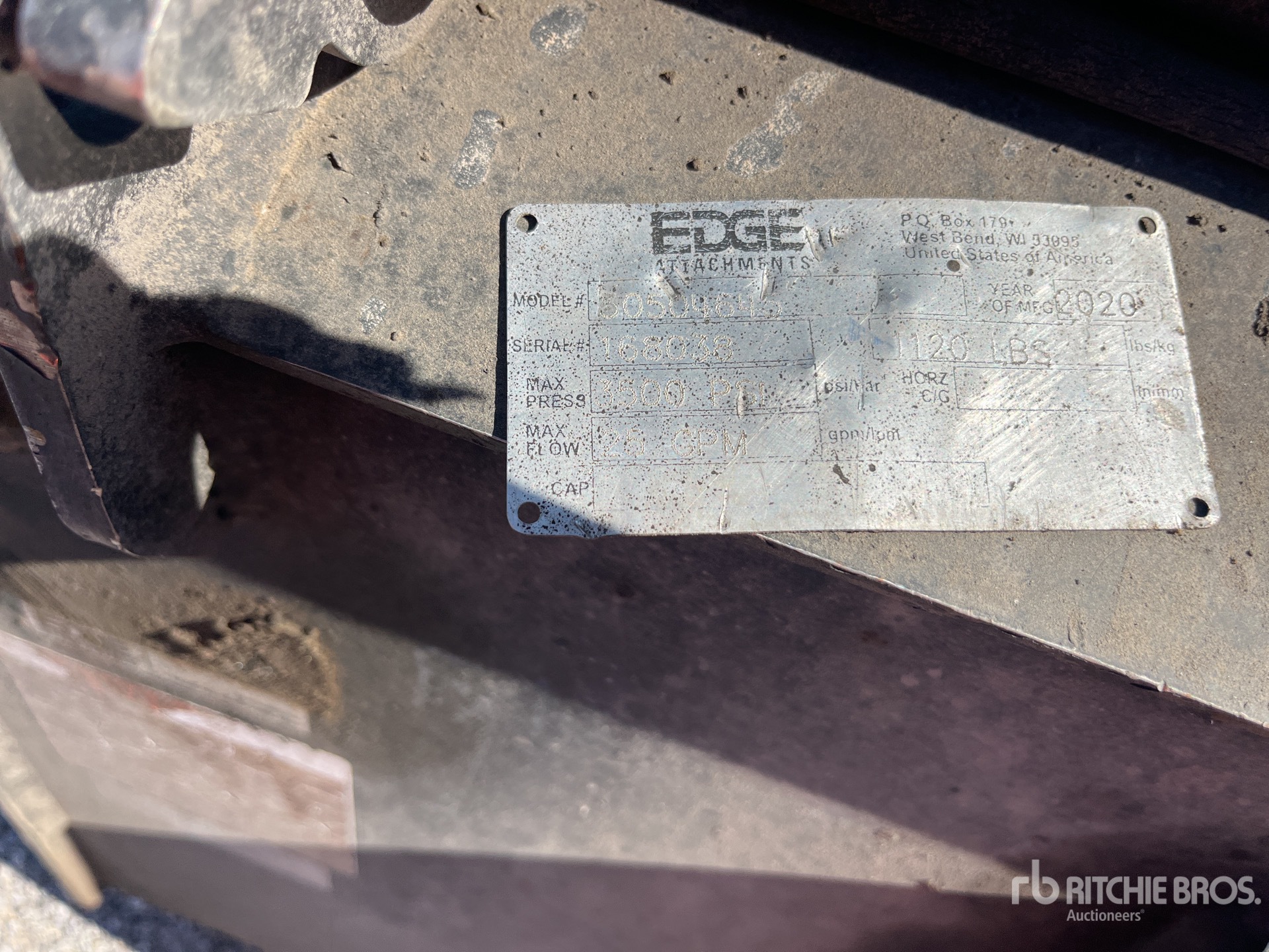 2020 Edge Manufacturing 72 IN