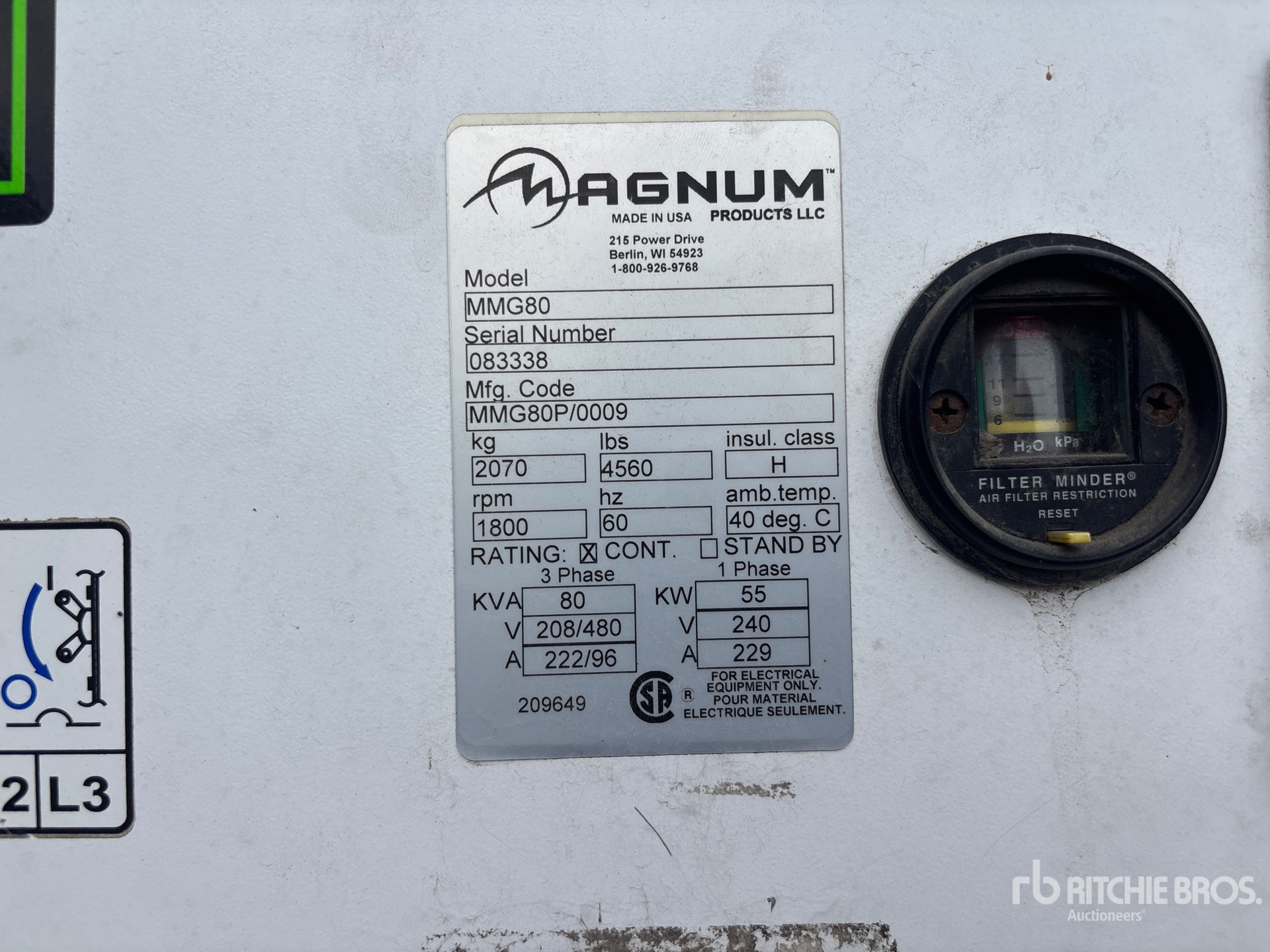 2008 Magnum MMG80