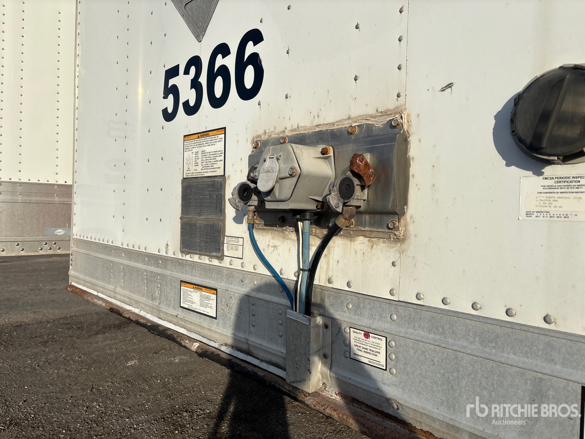 2013 Great Dane 53 FT X 102 IN T/A