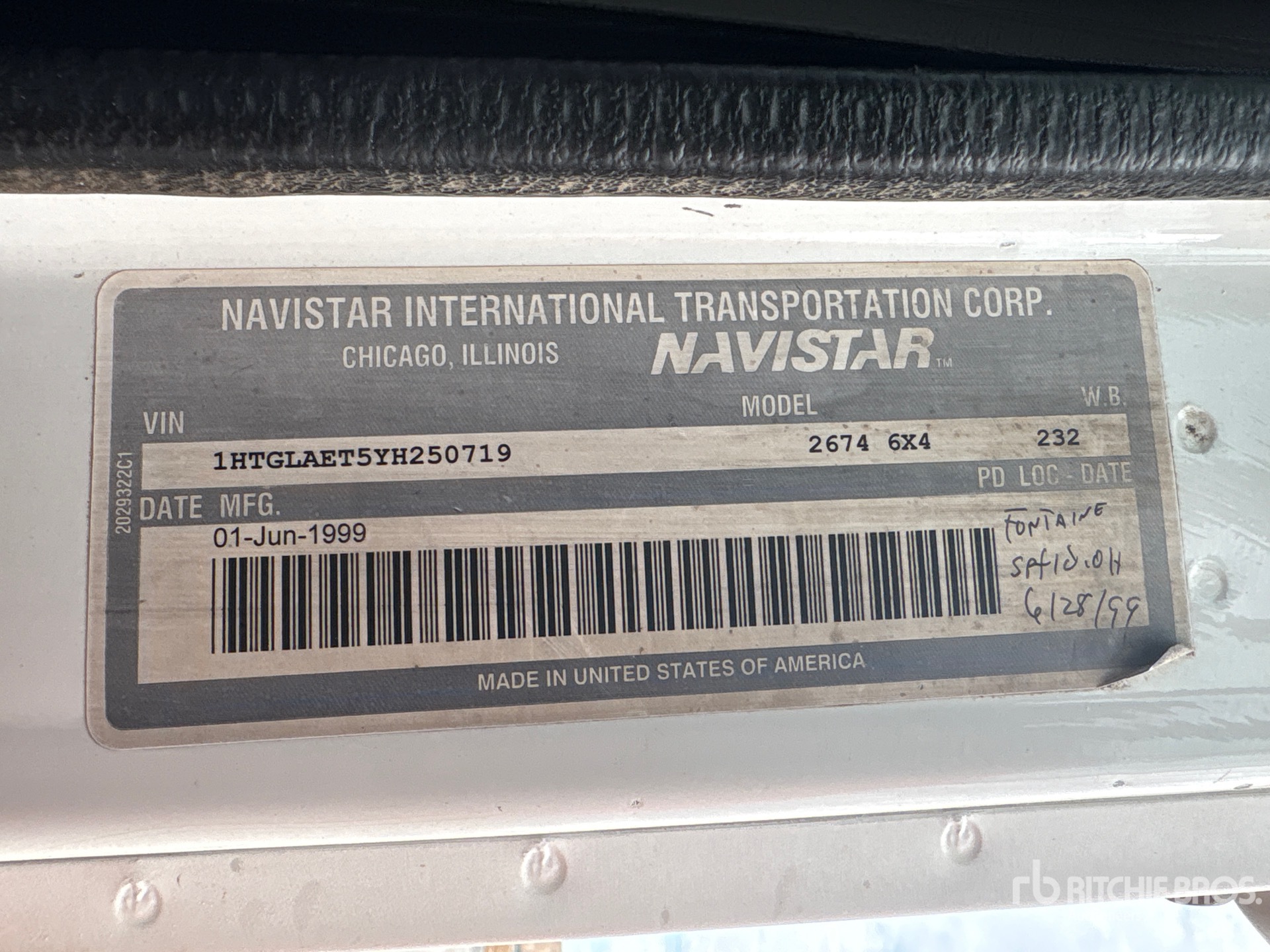 2000 International 2674