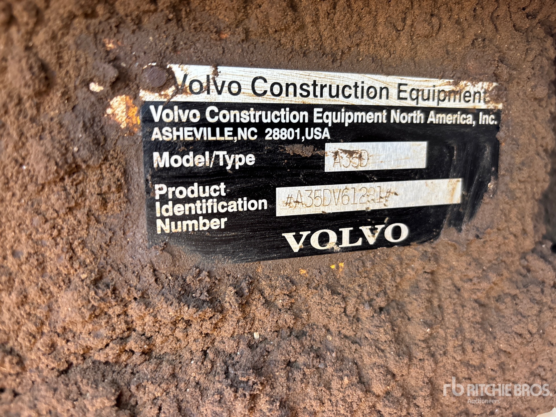 2002 Volvo A35D