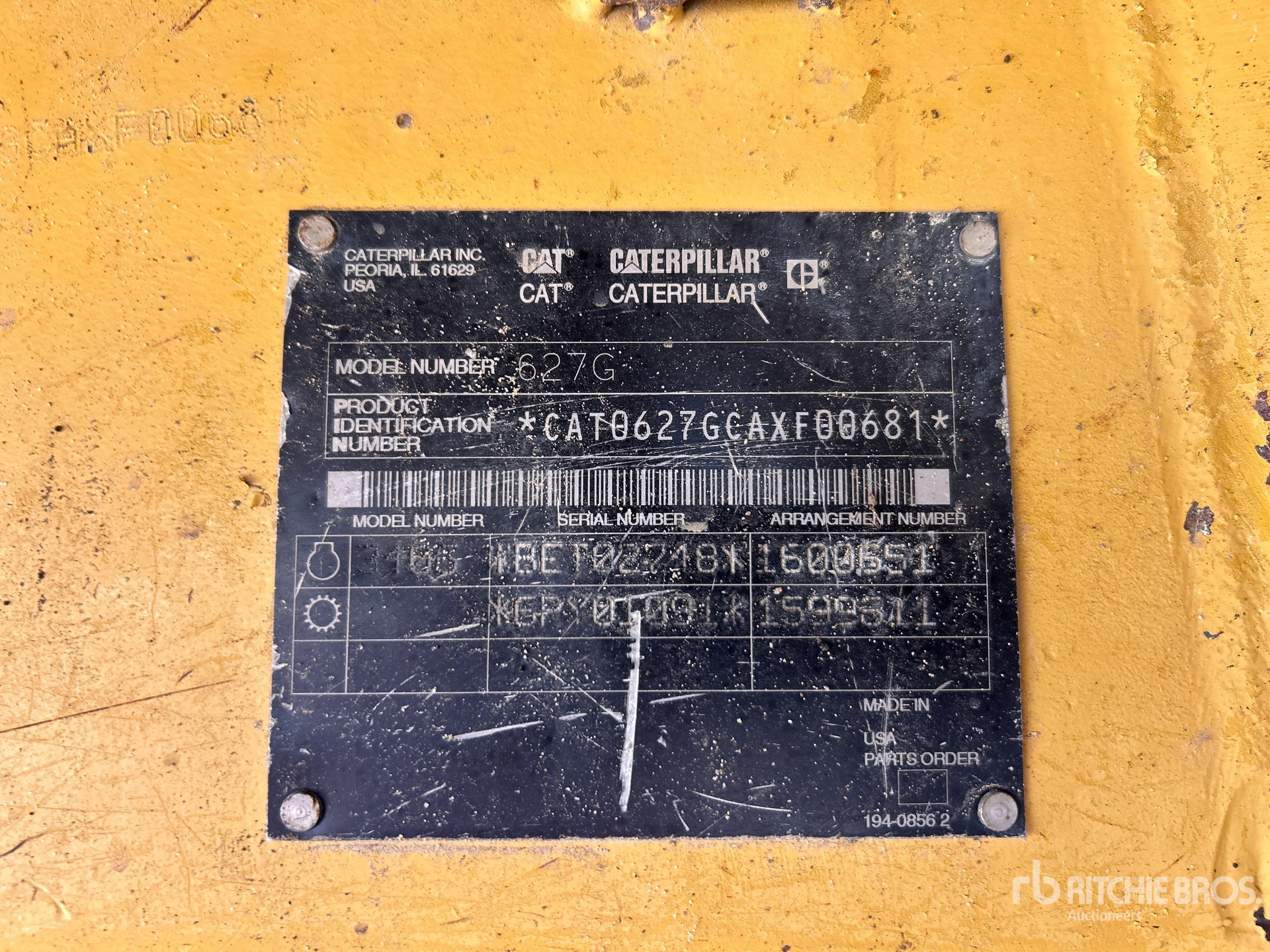 2002 Caterpillar 627G