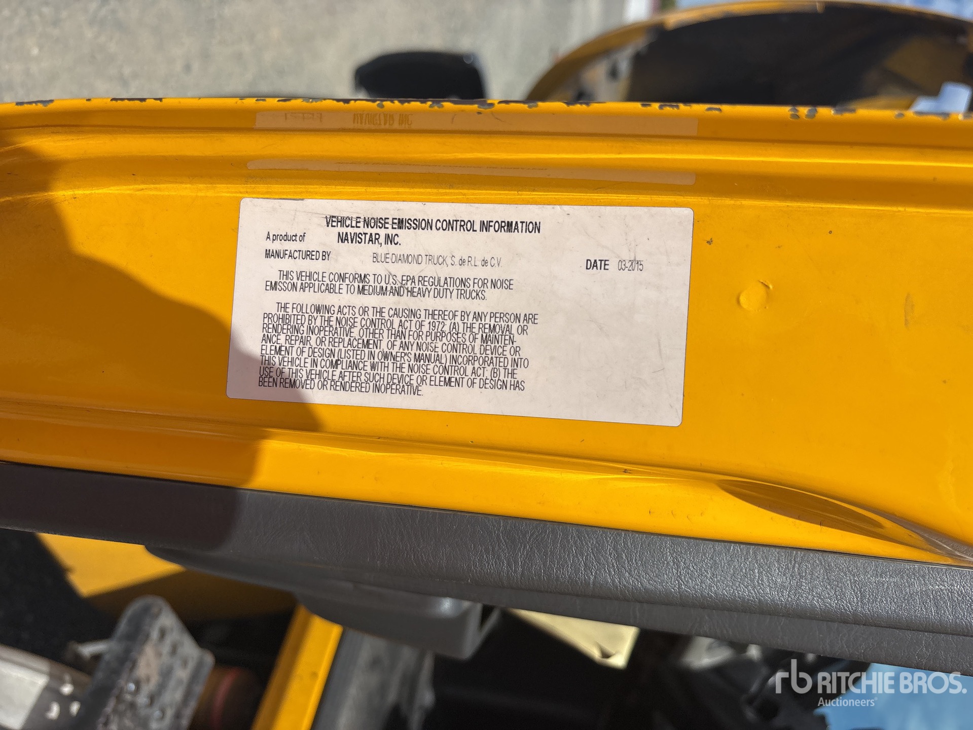 2016 International MA025