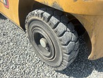 Chassis Lift with Left Rear Tire