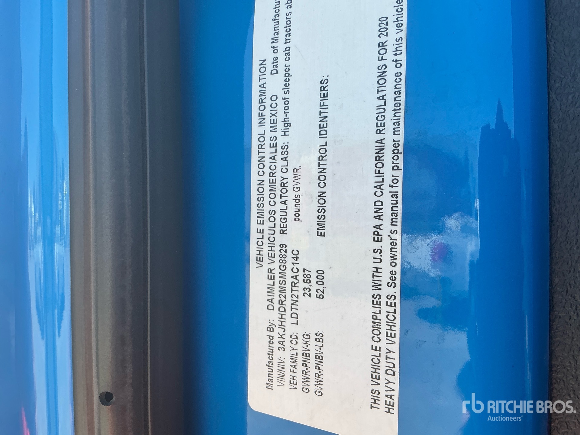2021 Freightliner CASCADIA 126