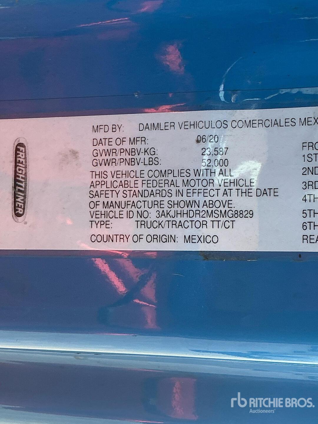2021 Freightliner CASCADIA 126