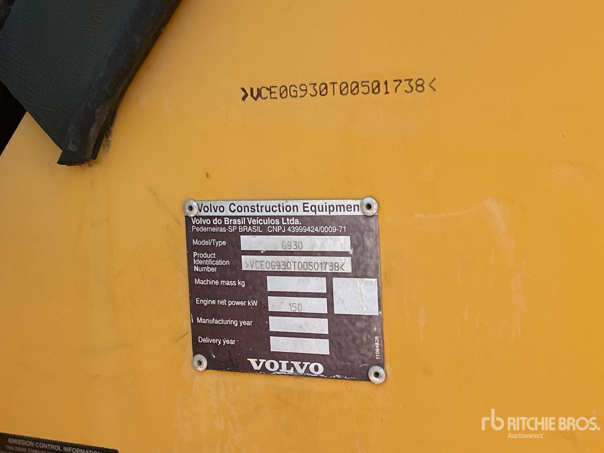 2010 Volvo G930
