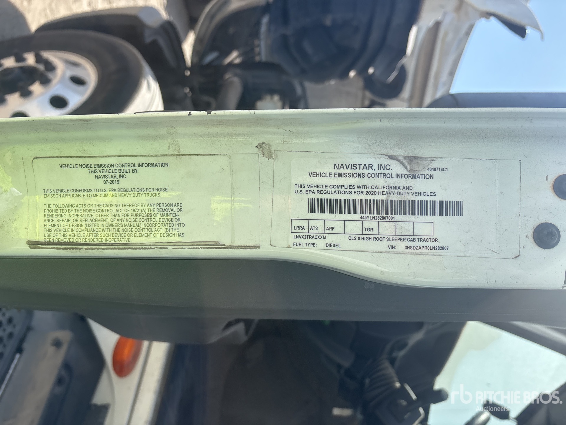 2020 International LT625