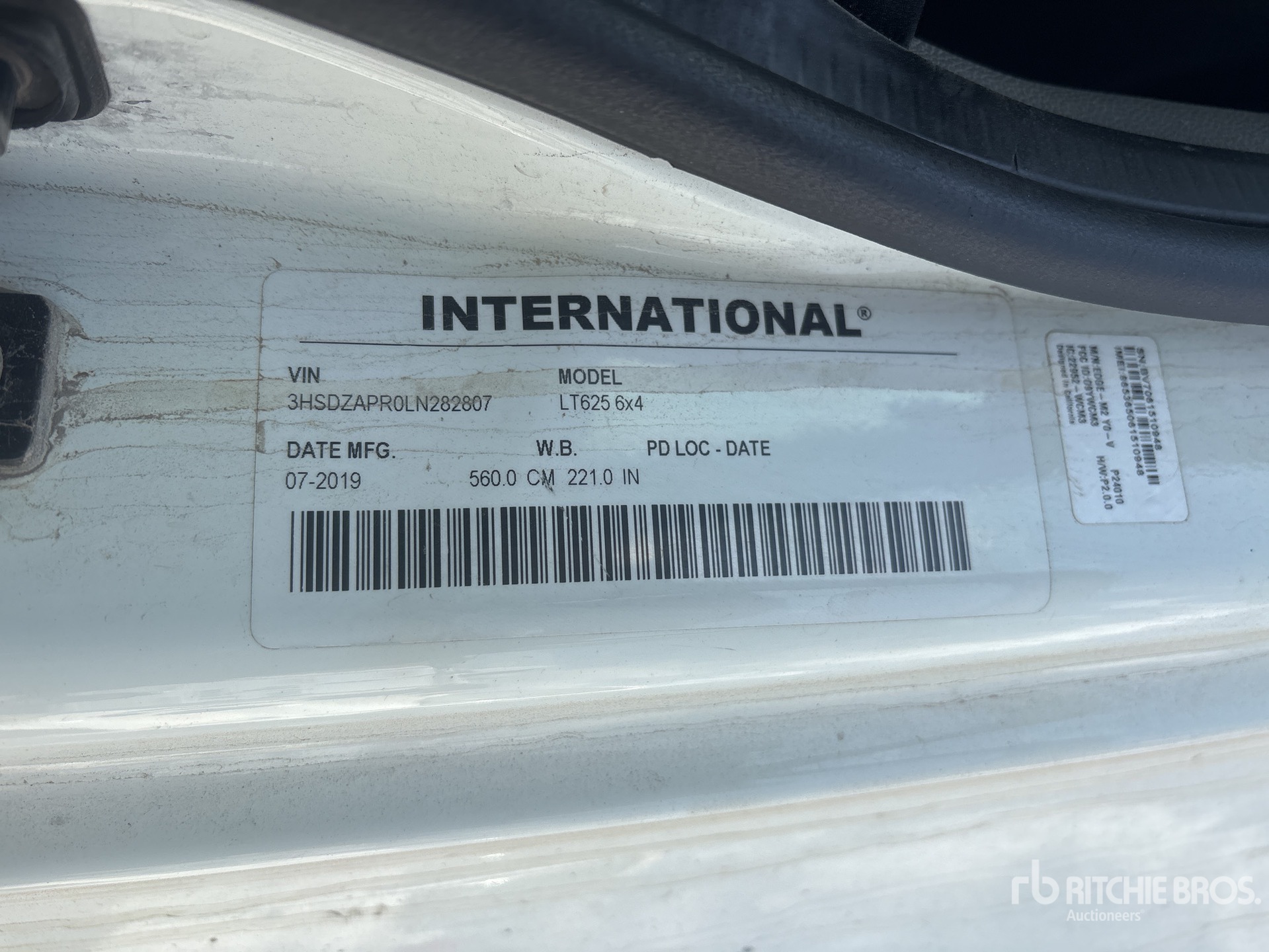 2020 International LT625
