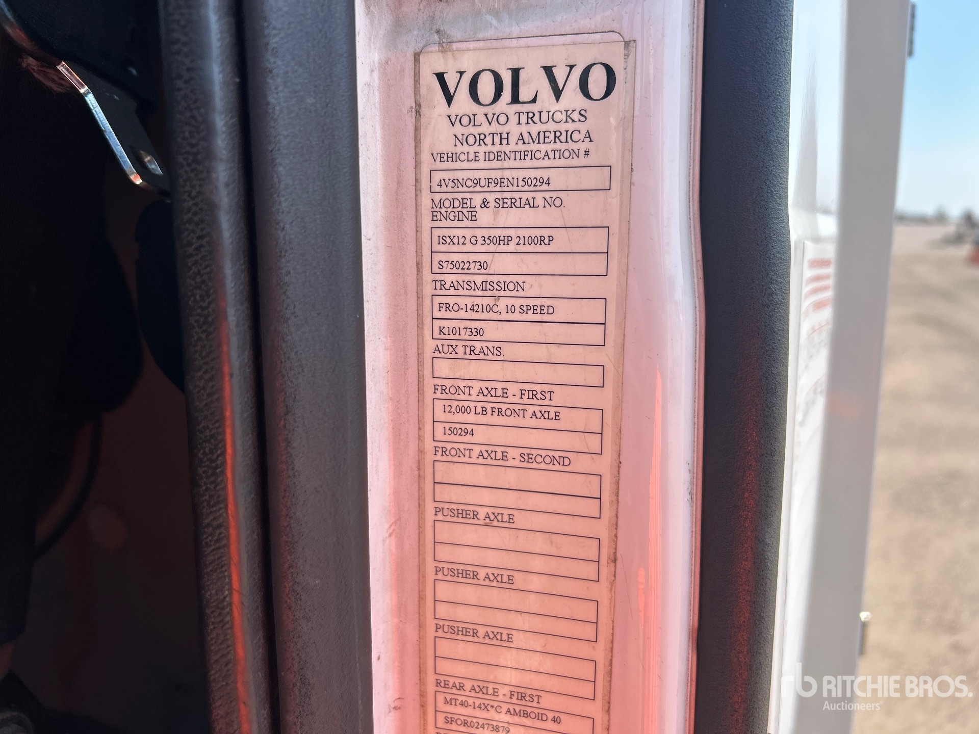 2014 Volvo VNL