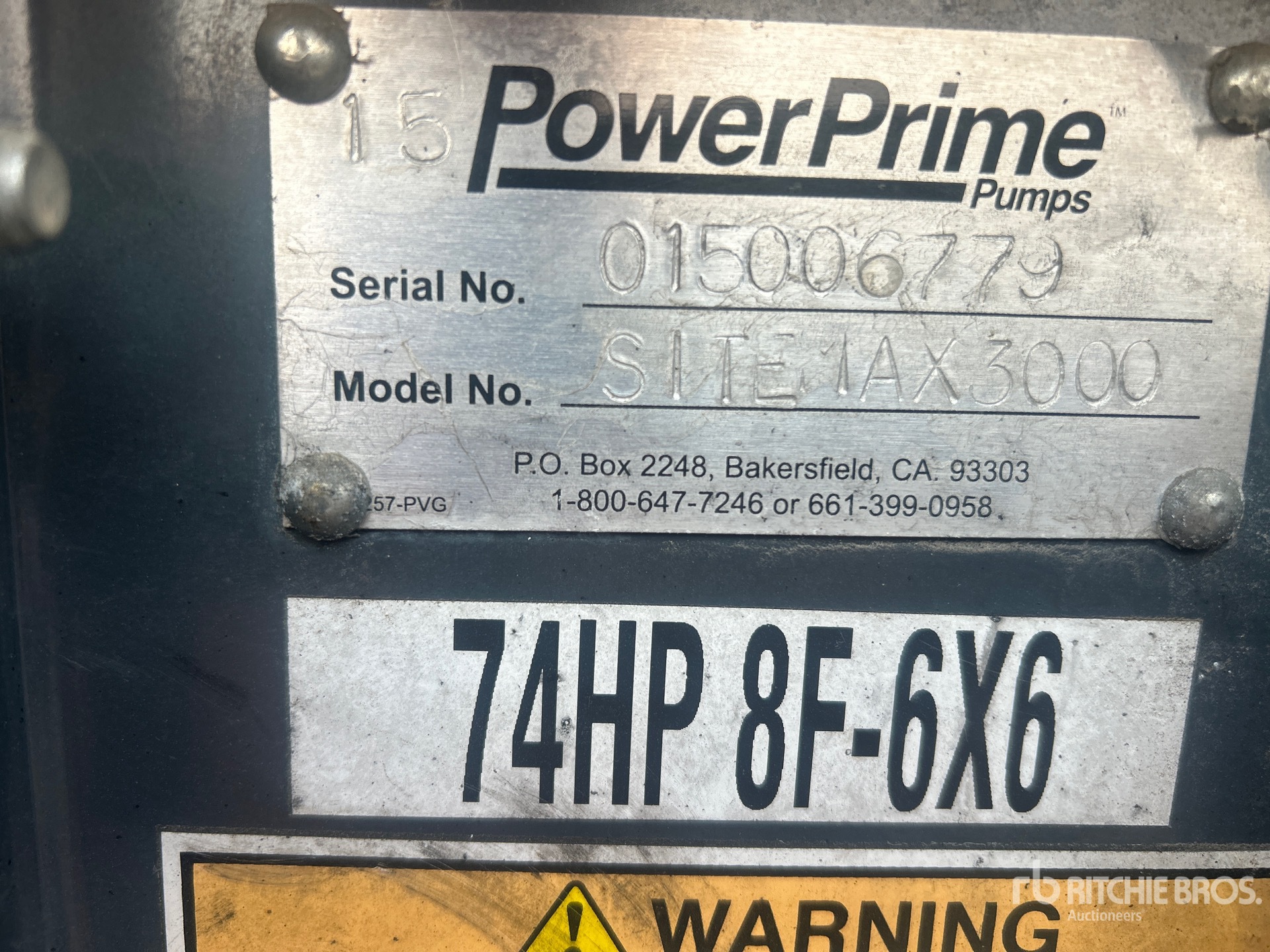 2014 Power Prime SITEMAX 3000
