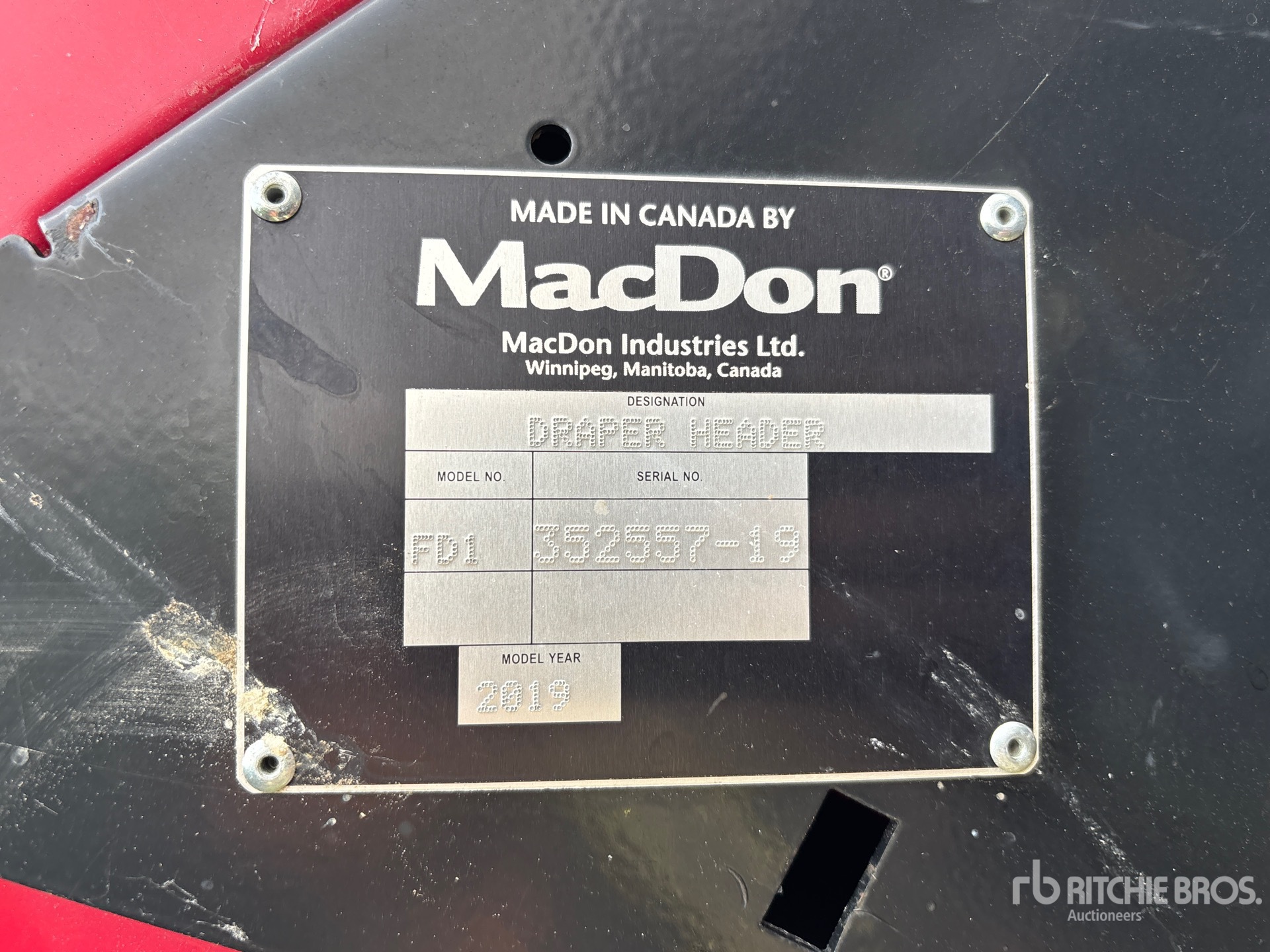 2019 Macdon FD140