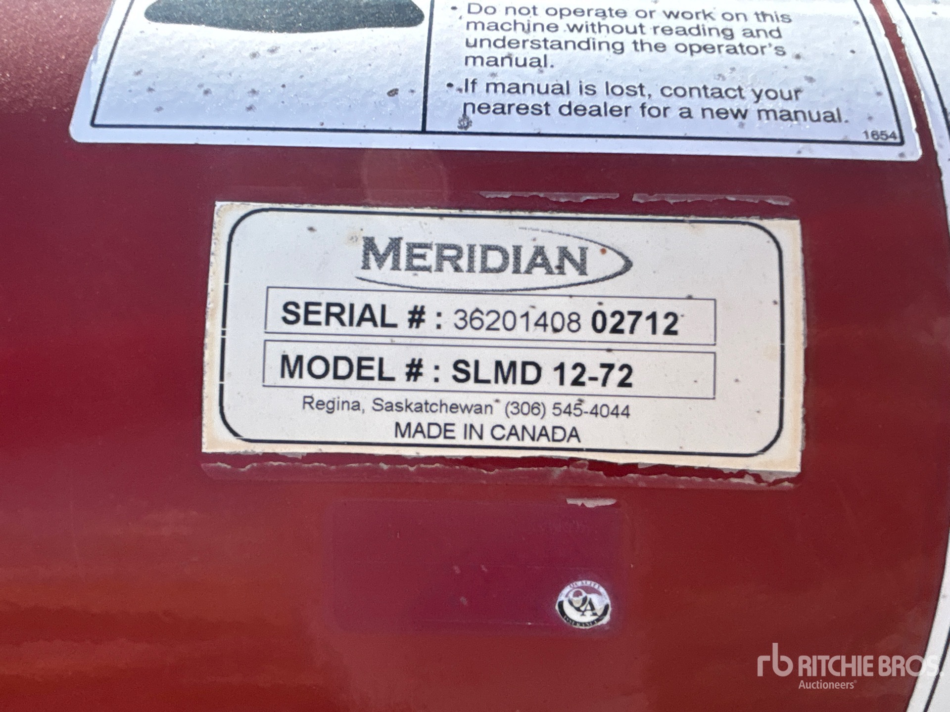 2015 Meridian SLMD1272