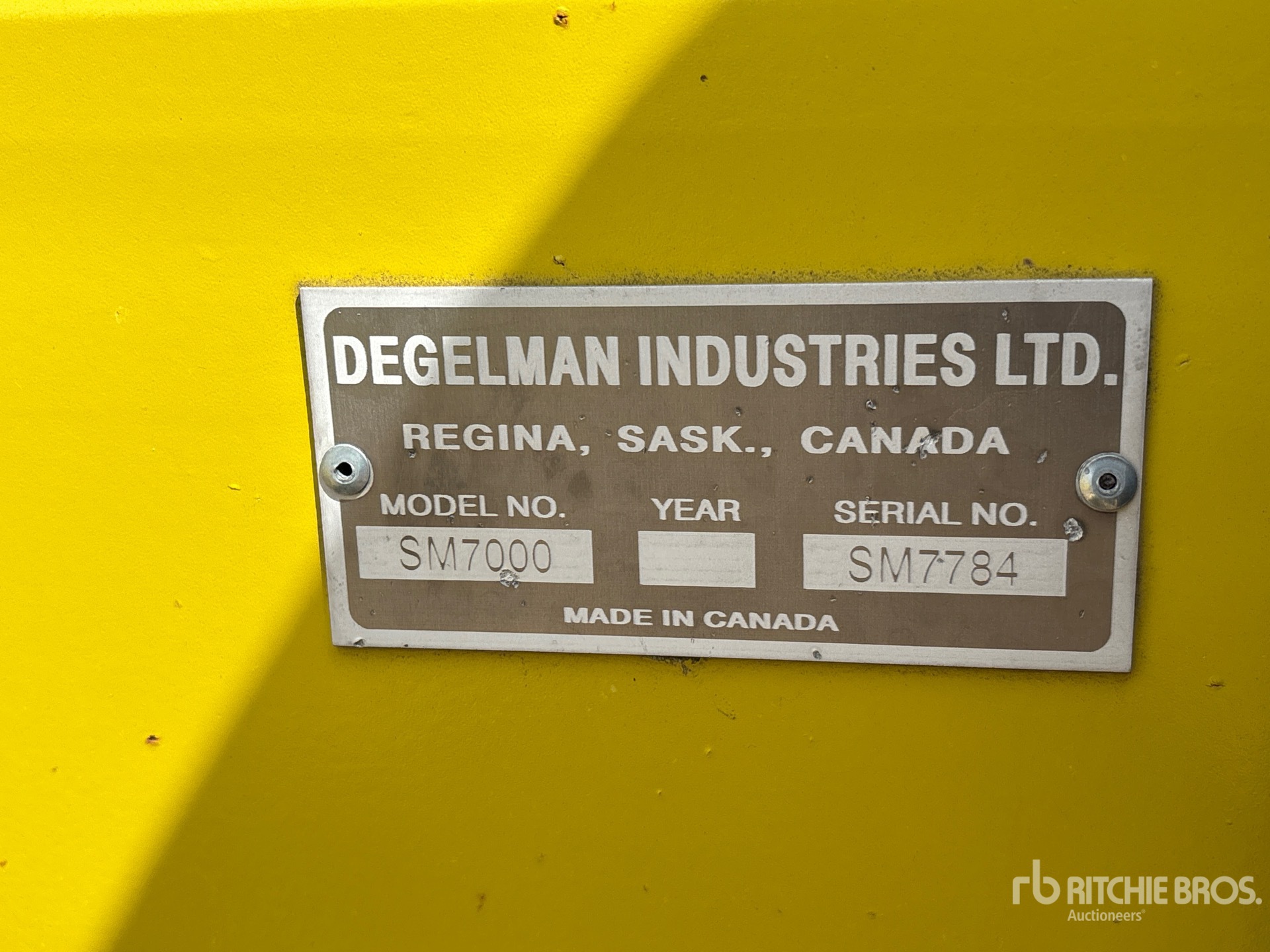 2017 Degelman SM7000