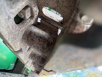 Undercarriage with Left Track Bushings