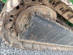 Undercarriage with Left Track Tensioner