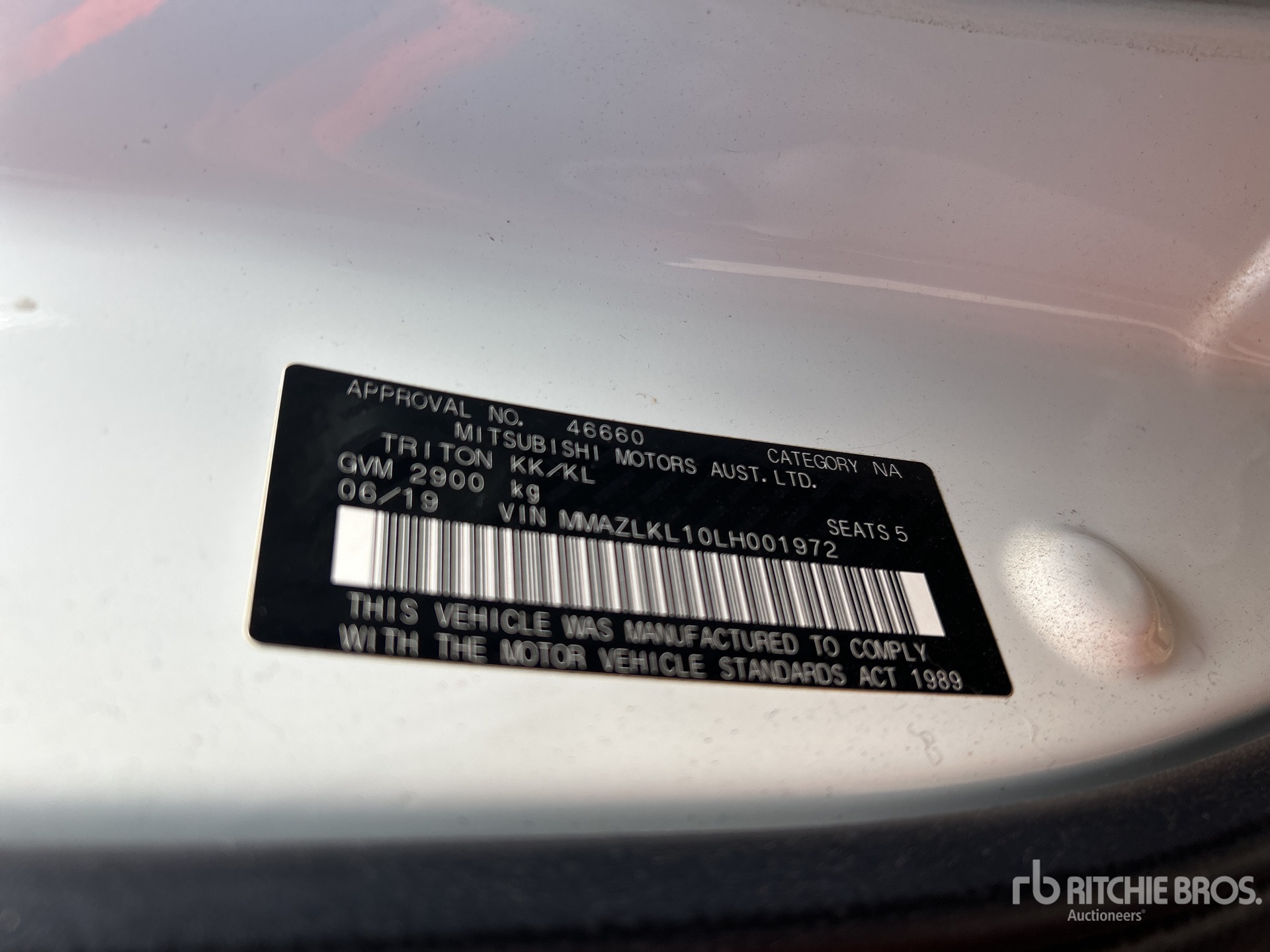 2019 Mitsubishi TRITON