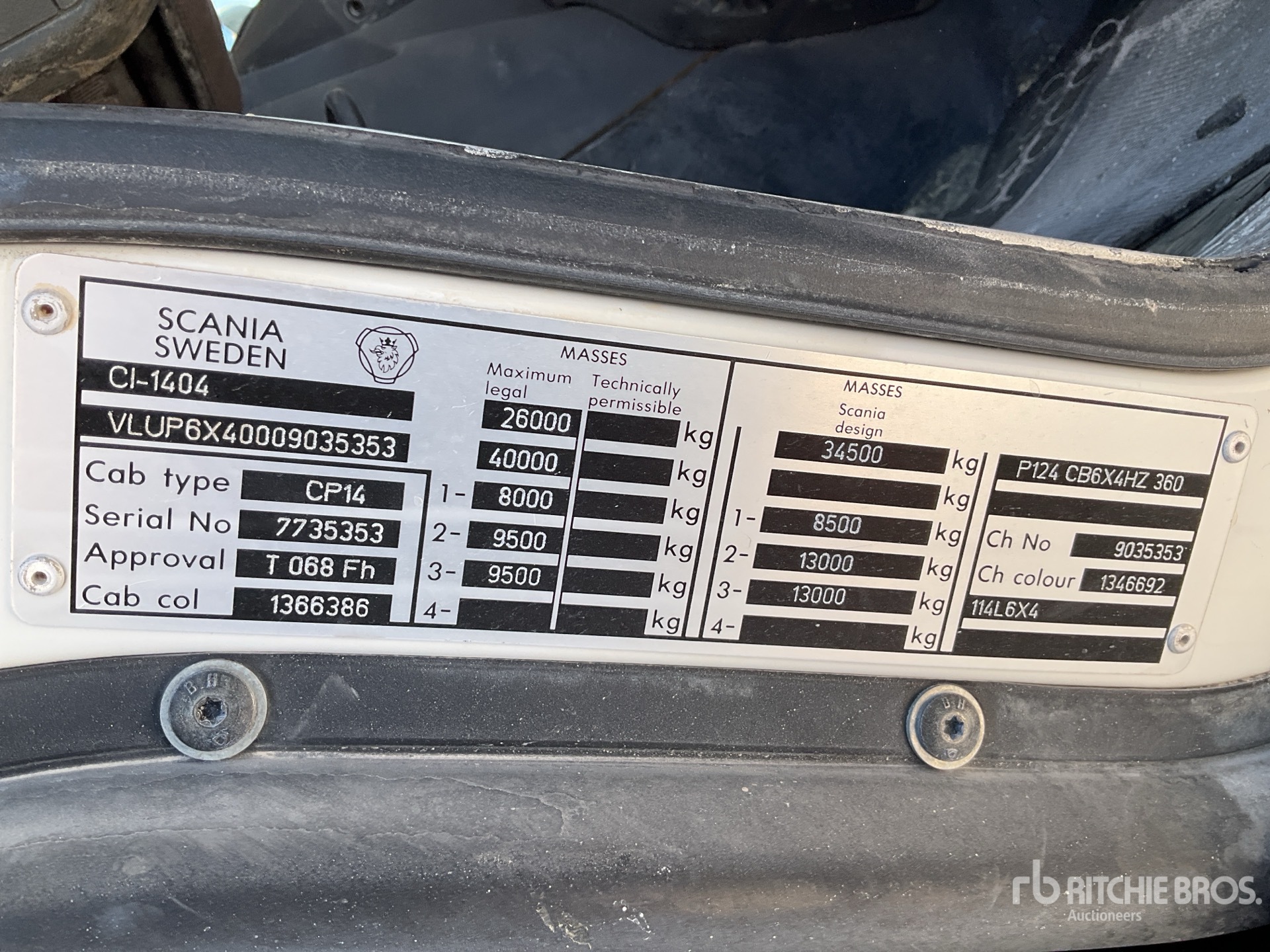 2000 Scania 124CB360