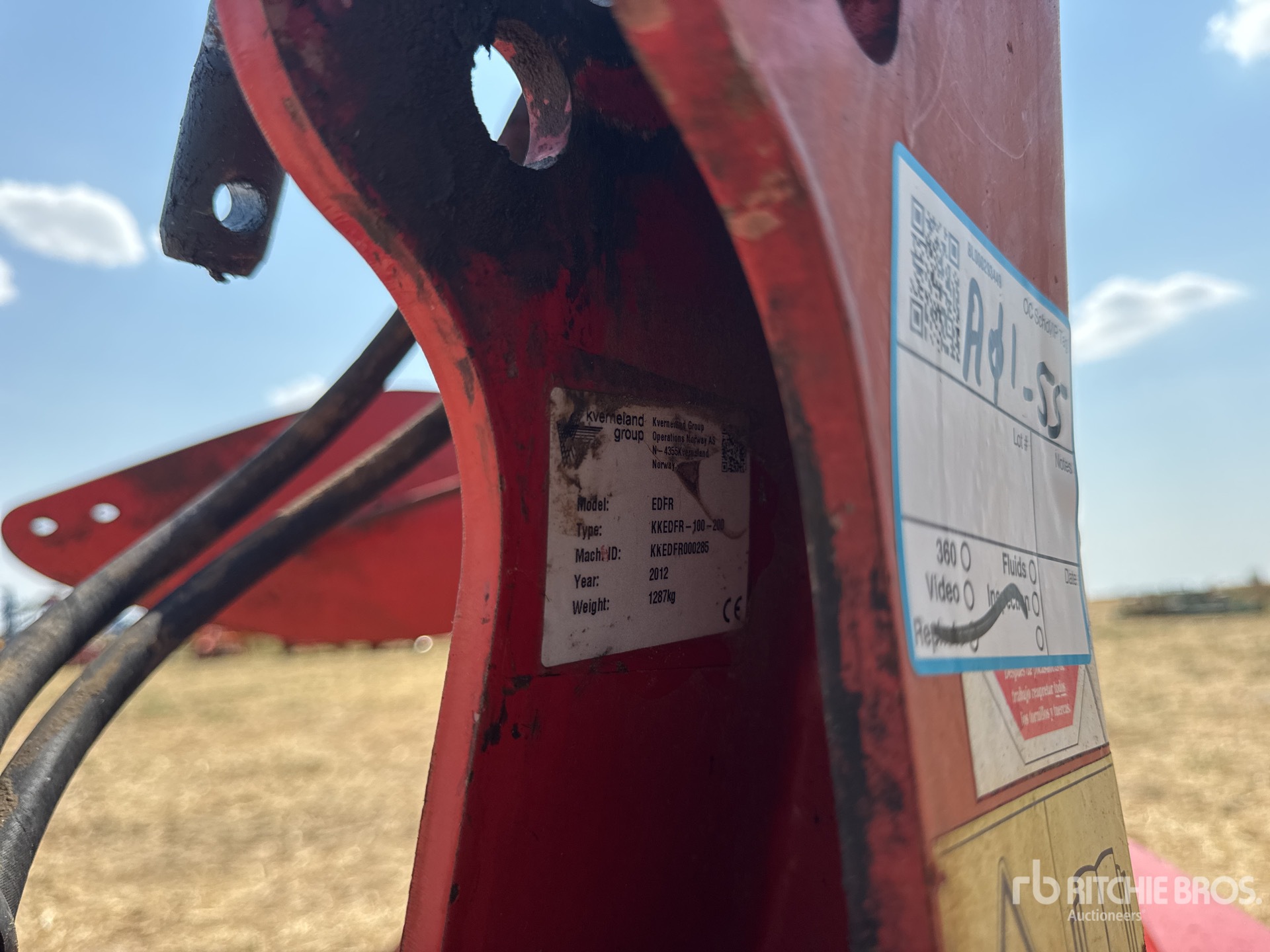 2012 Kverneland ED-FR 100